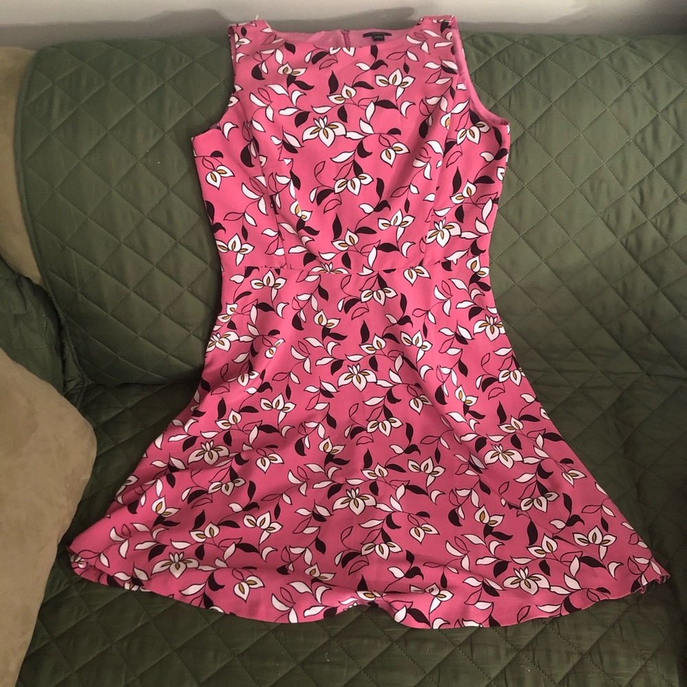 Ann Taylor Fit and Flare Floral Dress
